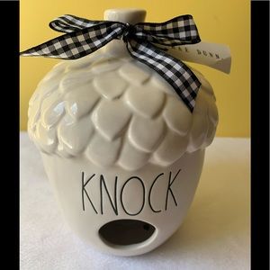 Rae Dunn Knock Acorn Birdhouse